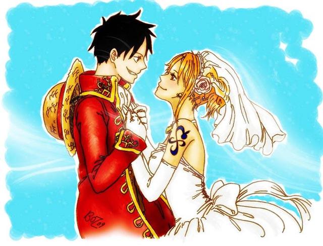 美翻了的海贼王婚纱照,帅新郎配美新娘羡煞众人,你最喜欢哪一对