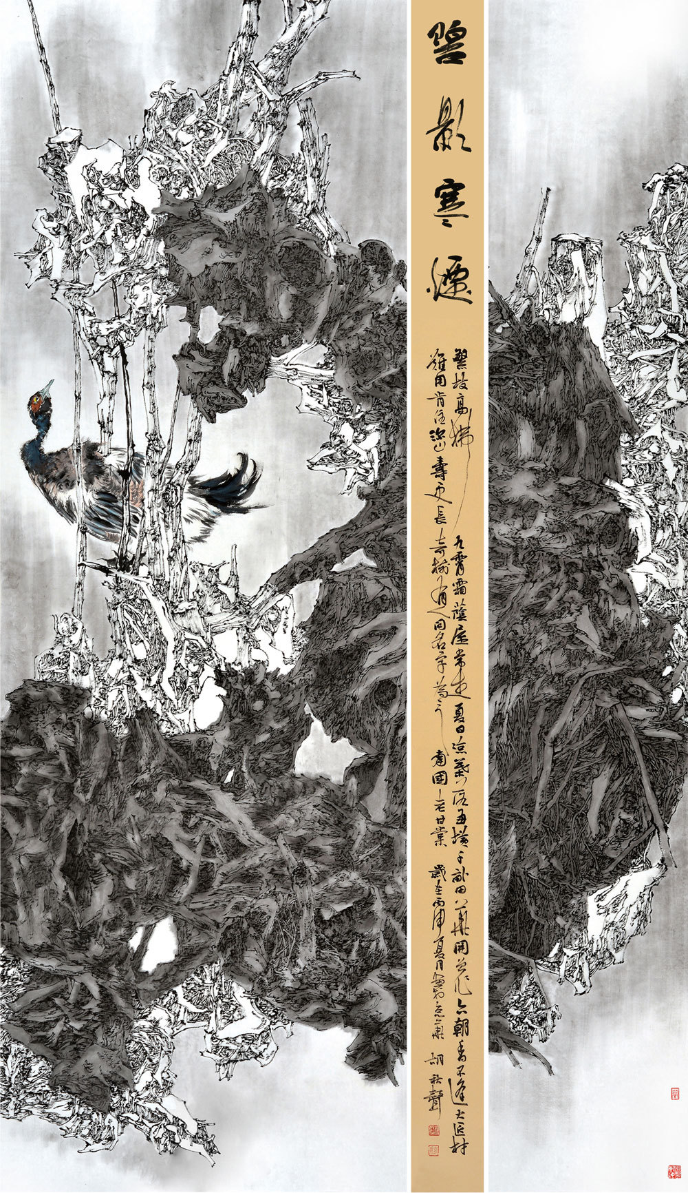 画家胡秋声:头角峥嵘,笔墨挥洒创精品|中国美术家|作品展|写意_新浪