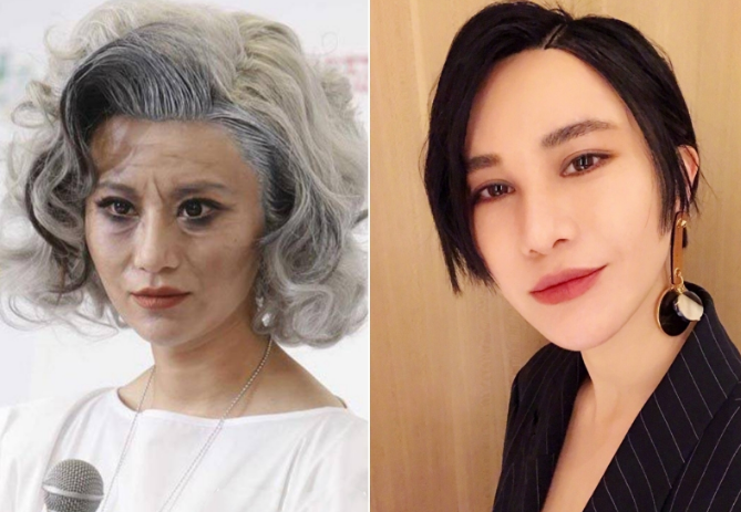 范冰冰章子怡刘涛和刘晓庆的老年妆,都没她的震撼,感叹时光易逝