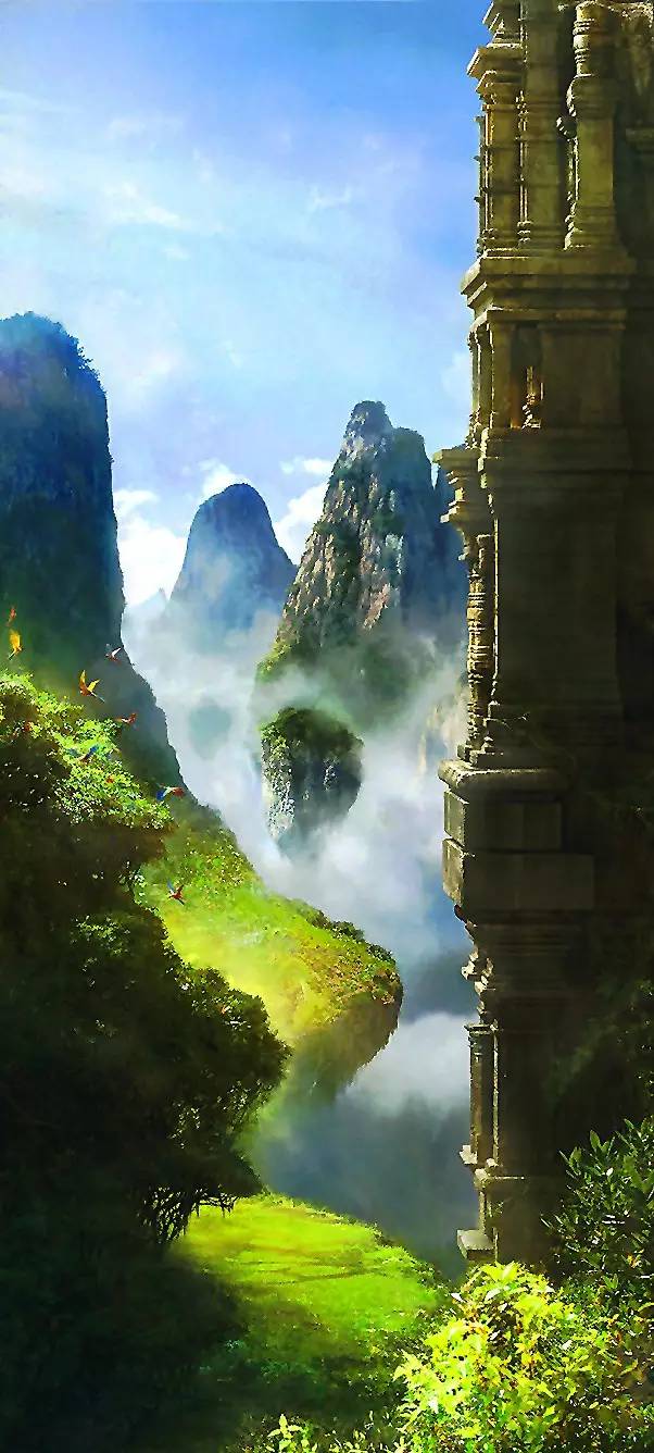 简直就是人间天堂,太罕见了!|仙境|雾霭|仙居_新浪新闻