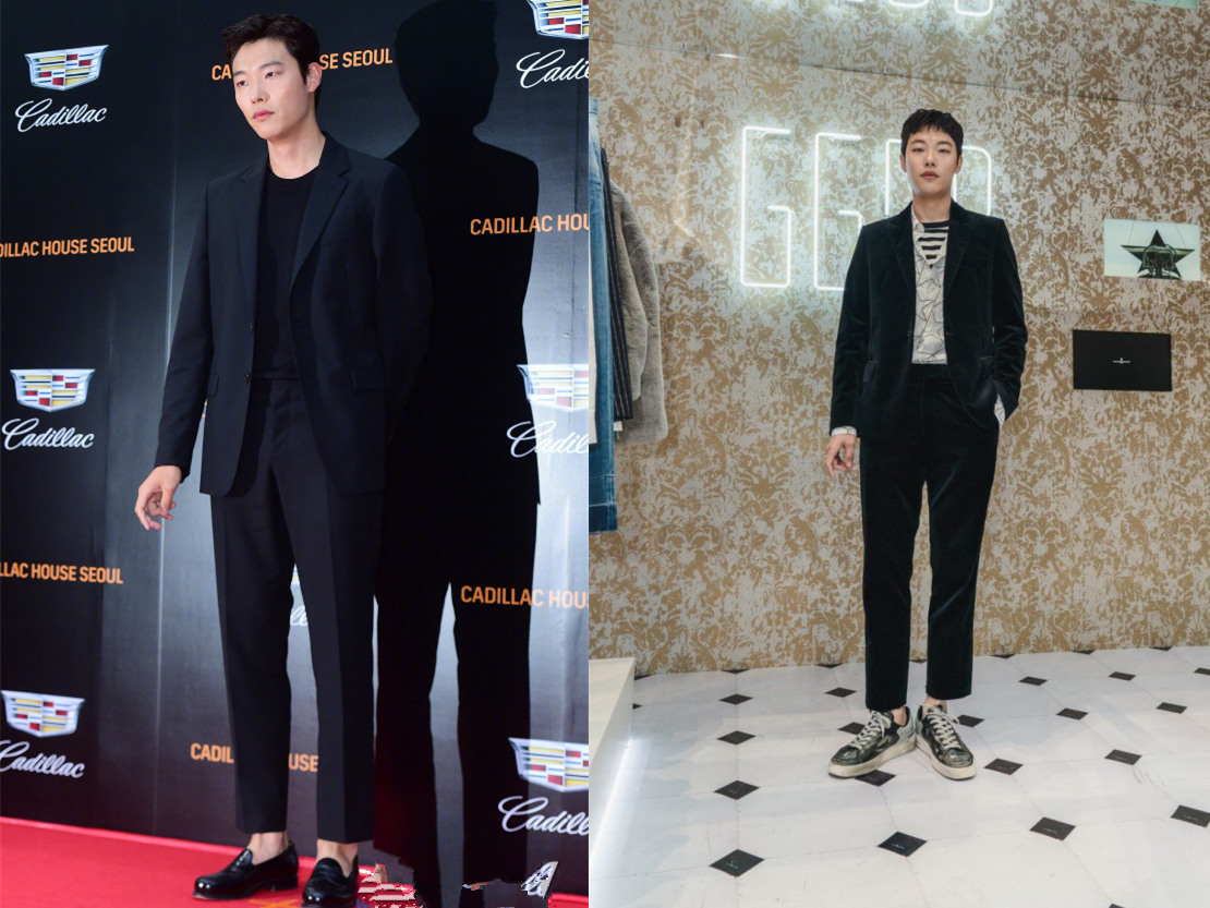 狗焕柳俊烈穿西装裤露脚踝秀大长腿原来他才是西装杀手