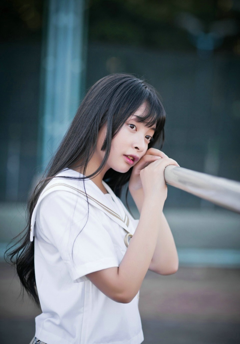 日系少女校服可爱清纯楚楚可人写真集 @微相册 @微博摄影