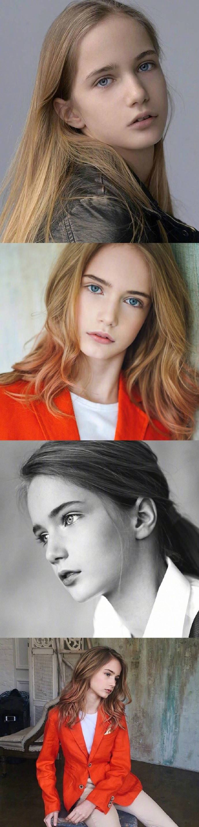 Marta Krylova 06年出生的俄罗斯模特 真的是从小抓起的小仙女