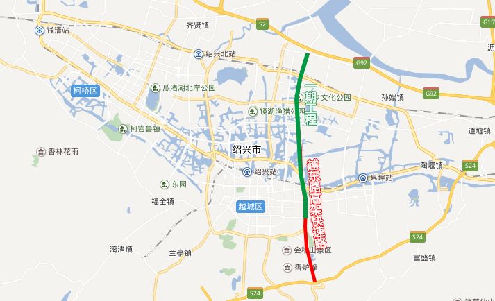 绍兴第二条高架快速路即将开建!这条南北大动脉惠及大半绍兴城!