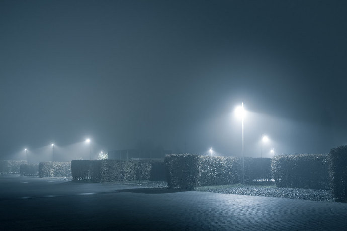 黑夜中的灯光 andreas levers