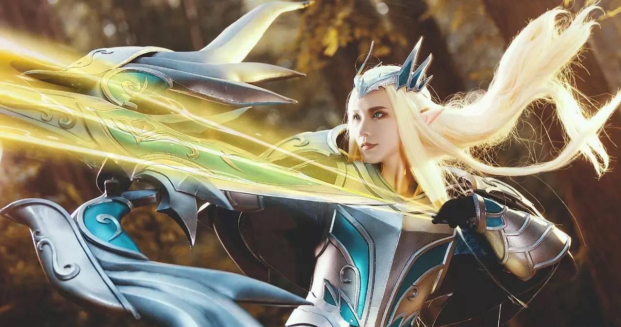 王者荣耀: 这是我见过最帅的后羿精灵王 女扮男装你看出来了吗?