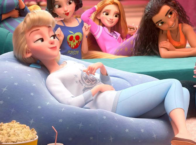 迪士尼公主大集合花木兰帅哭无敌破坏王2