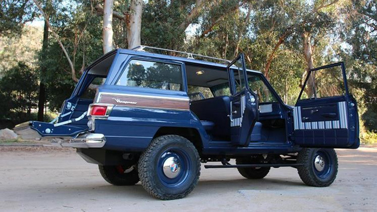 老车每个零部件都是怀旧的记忆:icon修复1965版jeep瓦格尼