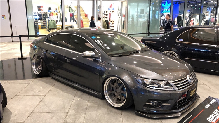 老款大众cc依然风韵犹存改装宽体姿态诠释何为最美大众车