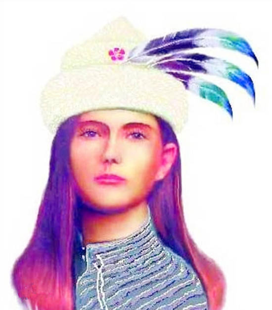 妇好,这是根据妇好墓中出土的遗骨复原的商代传奇女帅的容貌,尽管已经