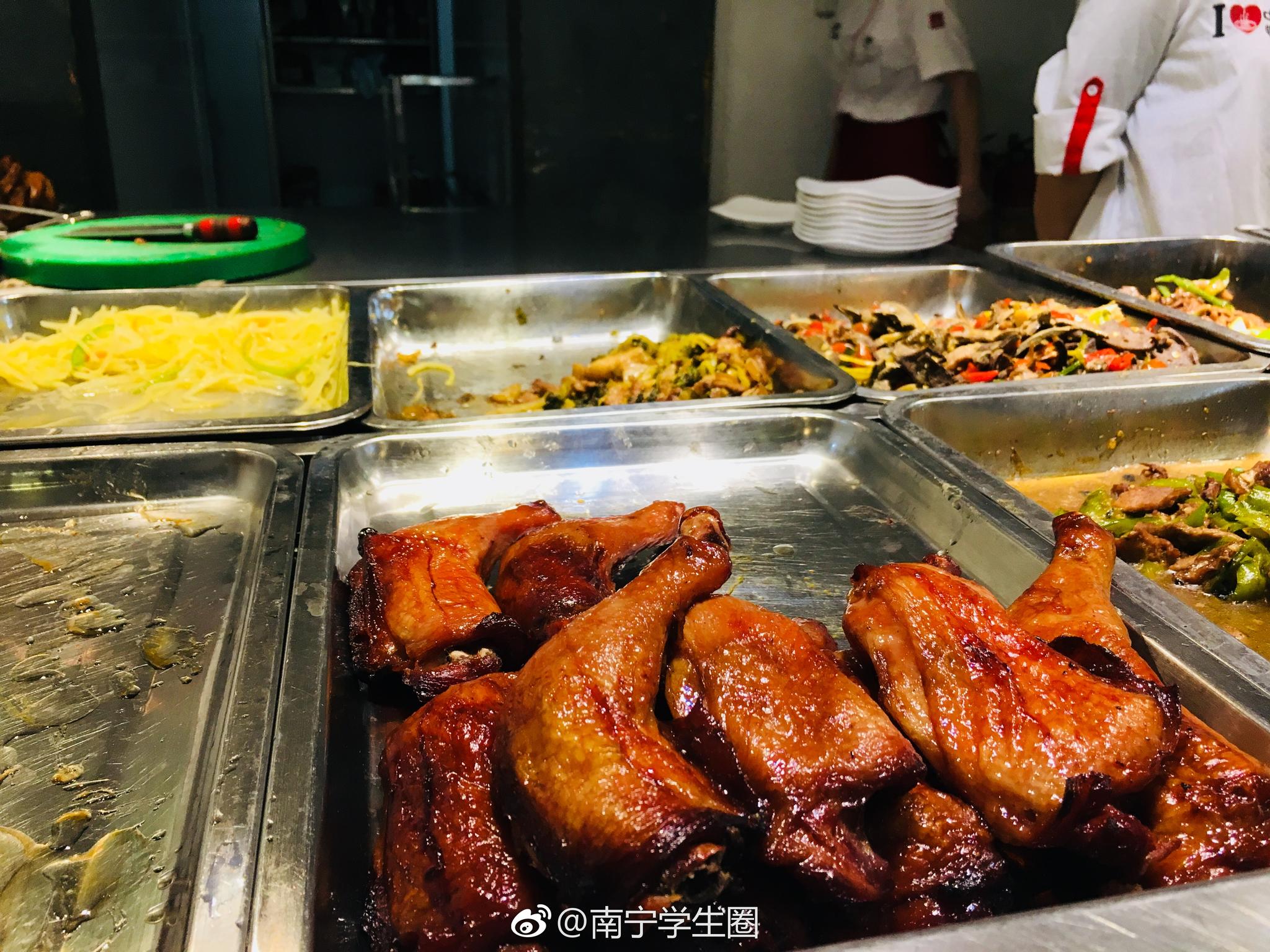 参观!广艺相思湖校区食堂环境及饭菜