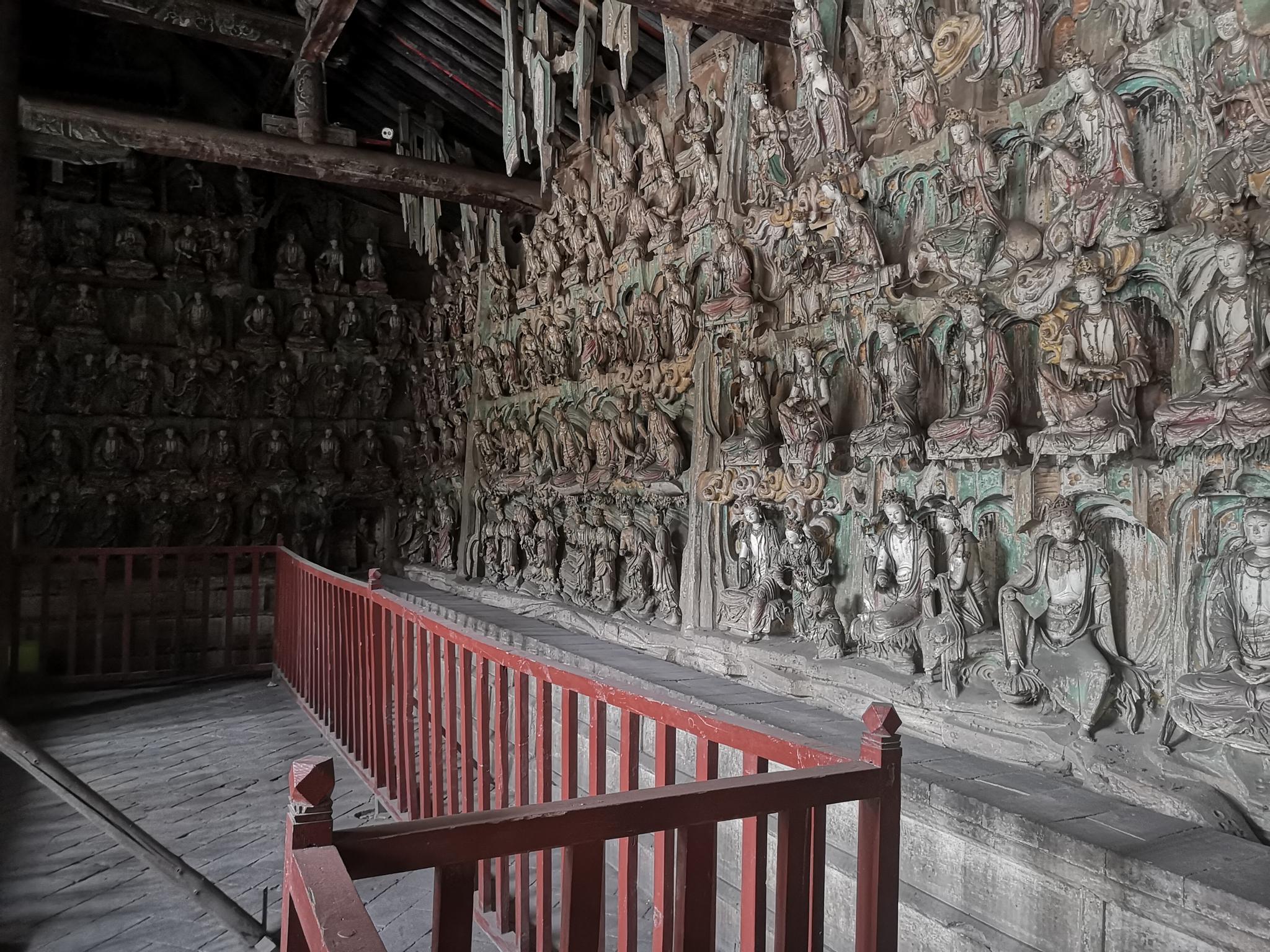 平遥县双林寺的明代悬塑