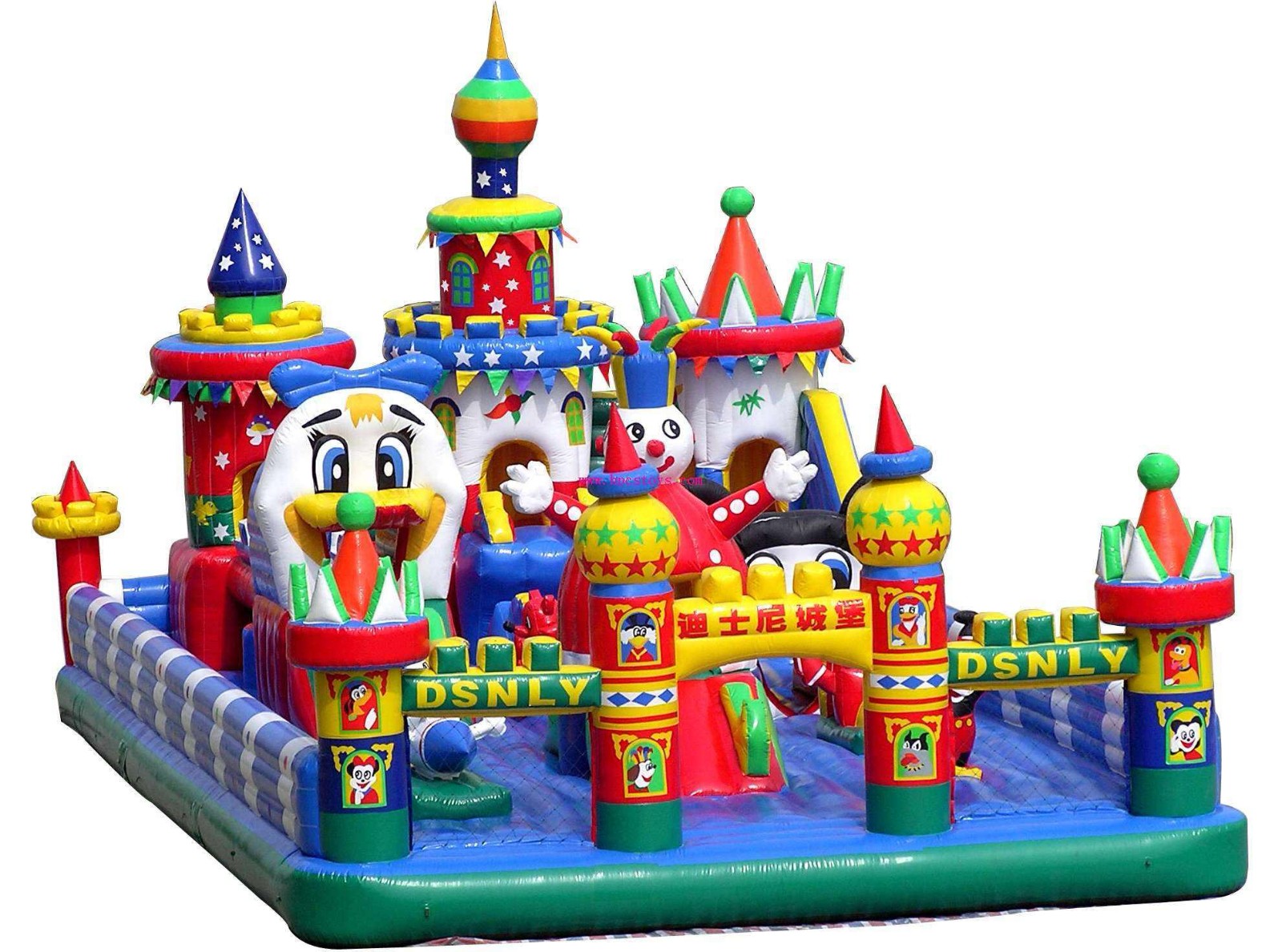 100平米的儿童充气城堡价格需要多少钱?|喷绘|儿童|充气城堡_新浪新闻