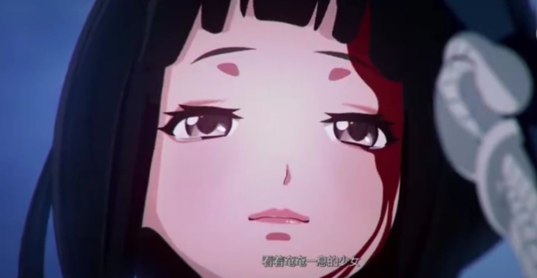 这时姗姗来迟的男主,看到倒在血泊中的女主.