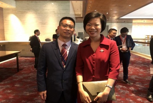 浙江省省长袁家军率领支付宝,薪福多等浙商名企出访新加坡