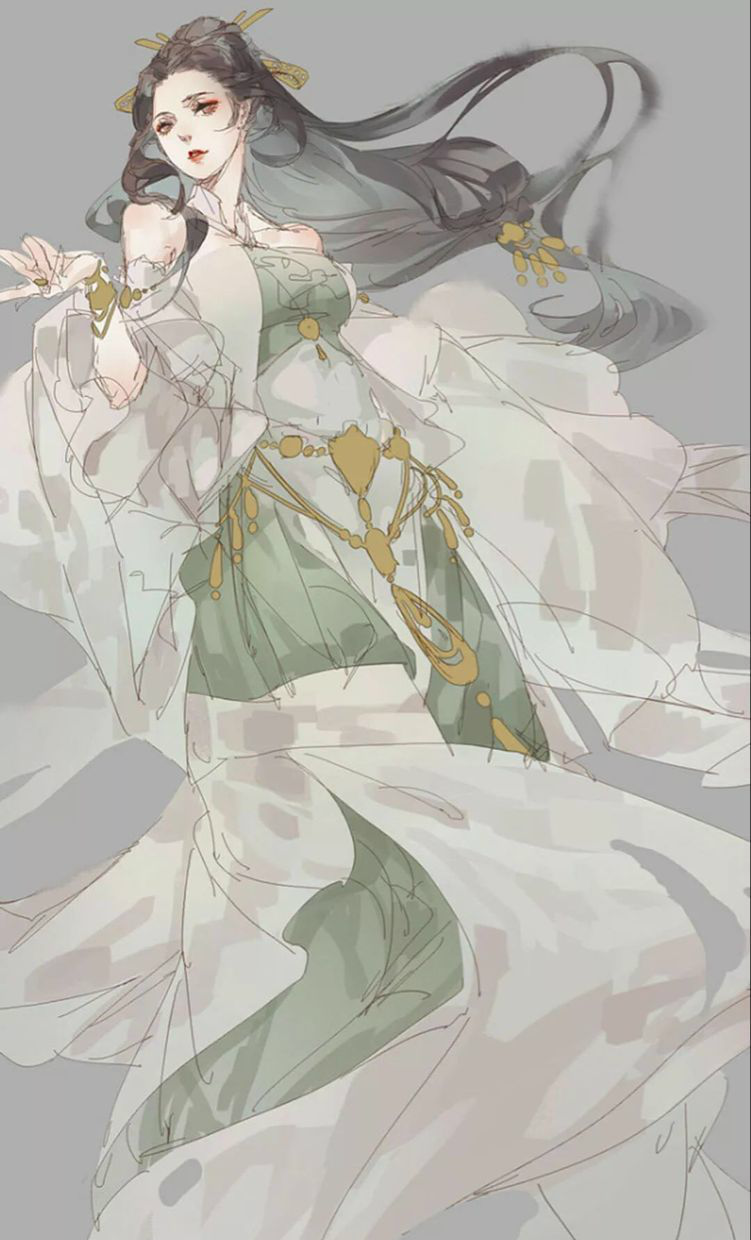 古风二次元女生动漫头像,白发戴花君莫笑,岁月从不败美人|二次元|百家