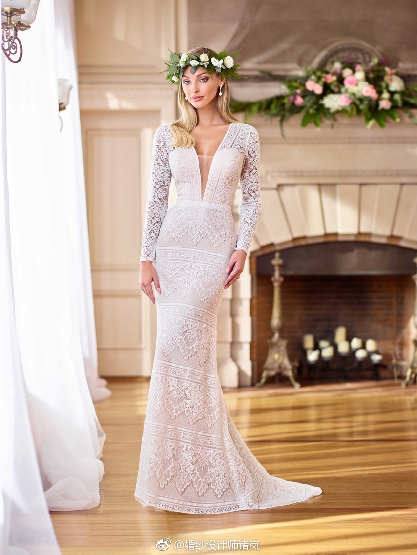 美国老牌婚纱品牌mon cheri 旗下的enchanting by mon cheri 2019系列