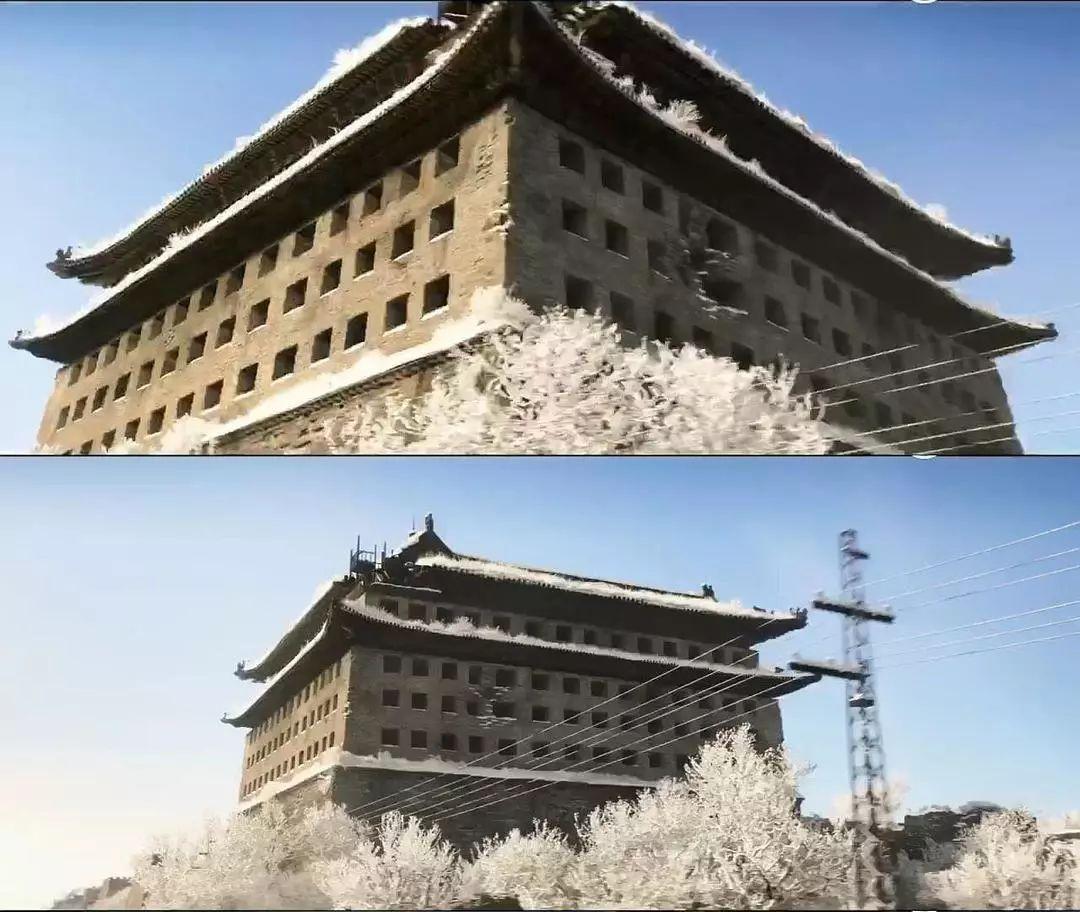 邪不压正里的老北京虽不错但历史照片中的北京城更震撼