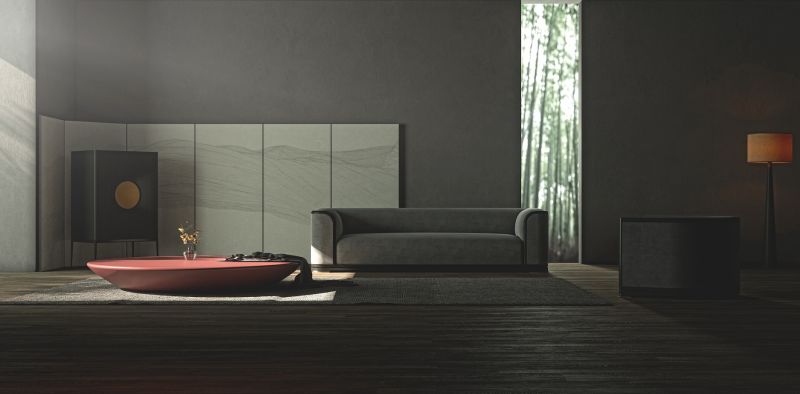 a户型由天物品牌主理室内设计,探索并实践一种新的美学范式,呈现极简