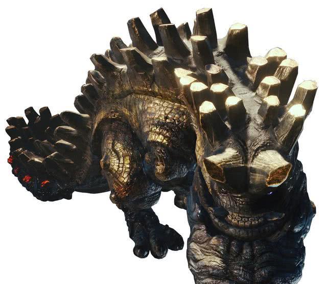 兽龙种土砂龙:栖息在砂原的怪物,脚力强健头冠坚硬,很擅长冲撞攻击.