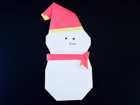 折纸王子教你雪人,儿童喜欢的手工diy,简单又漂亮