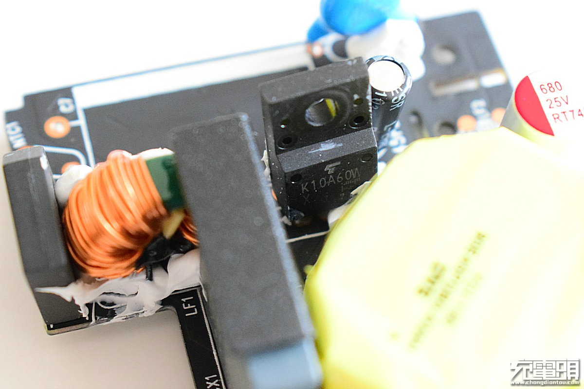 联想ls-45wtcpd usb-c电源适配器拆解