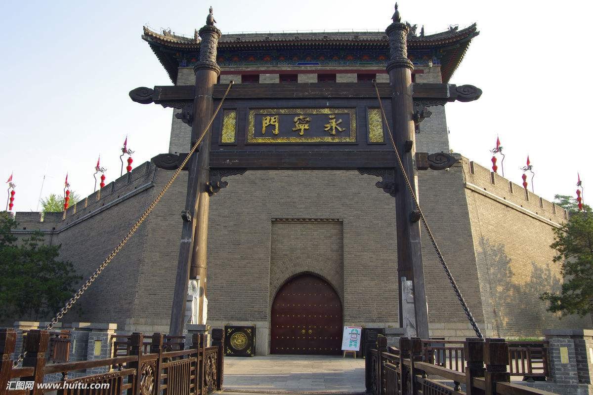 西安南门又叫永宁门 是西安四座城门中唯一有吊桥的|永宁|南门|城门_新浪新闻