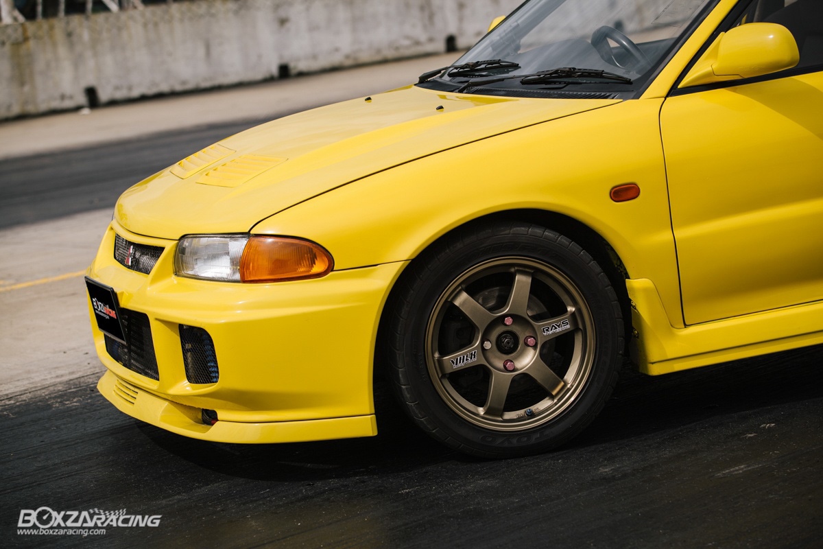 很黄很暴力 三菱evoiii爆改案例