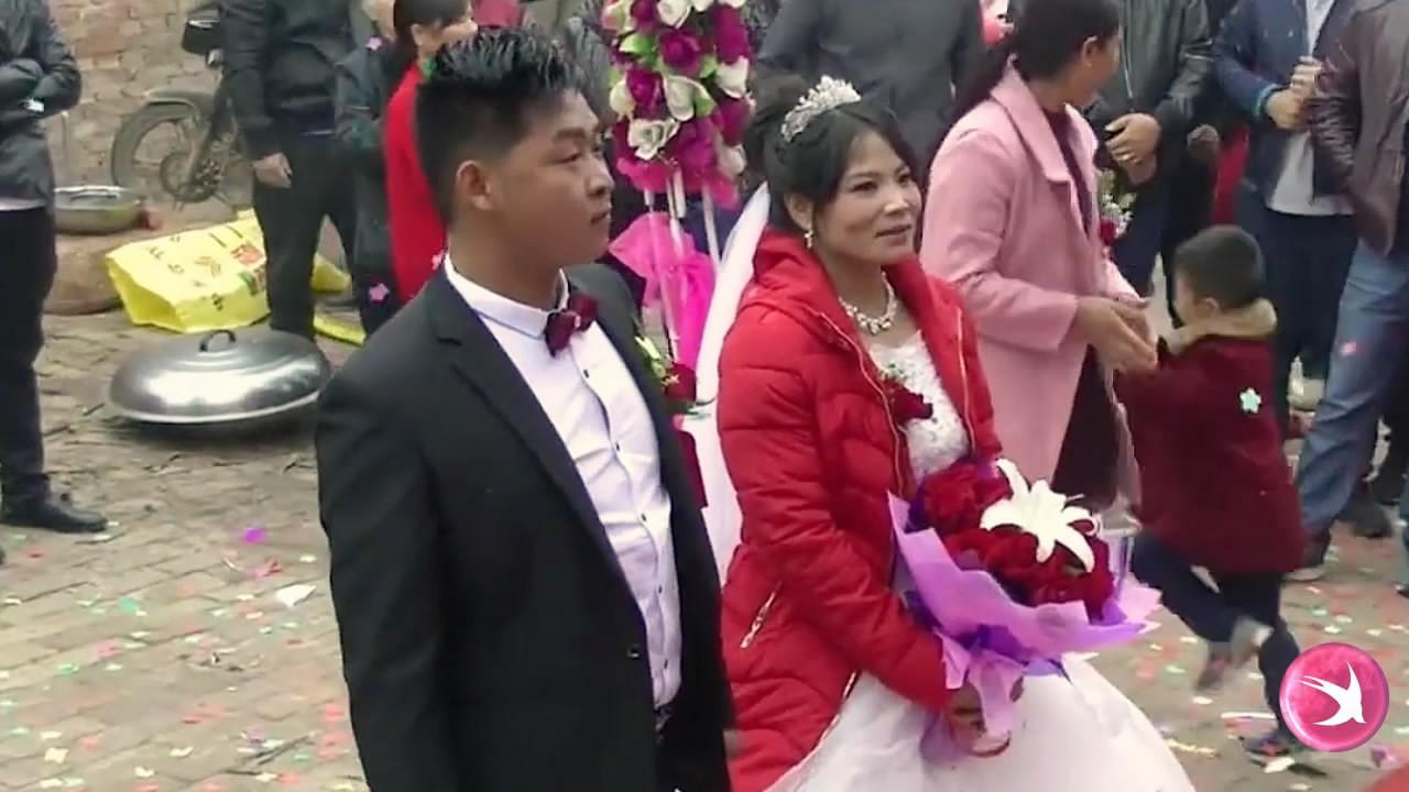 河北农村结婚,婚礼虽然简单,但新娘却是最幸福的新娘,祝福祝福