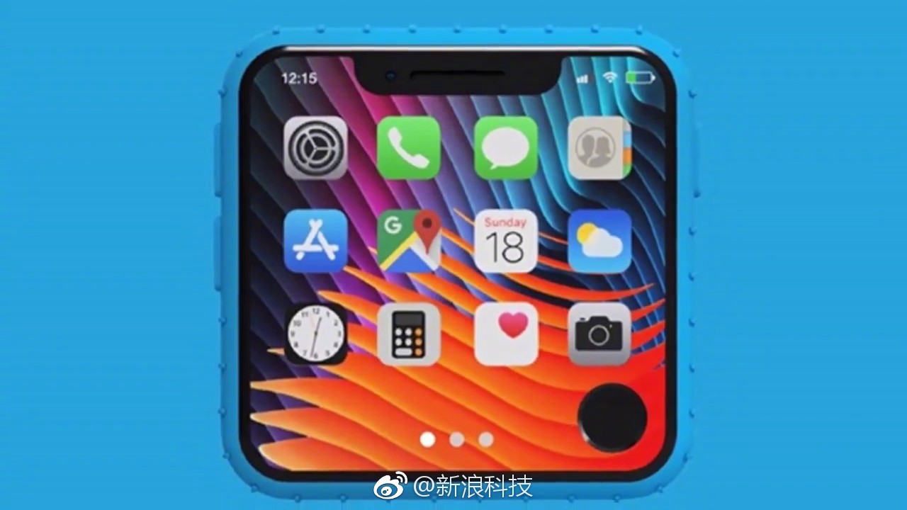 外媒曝光了名为iCore的苹果儿童手机概念机,同