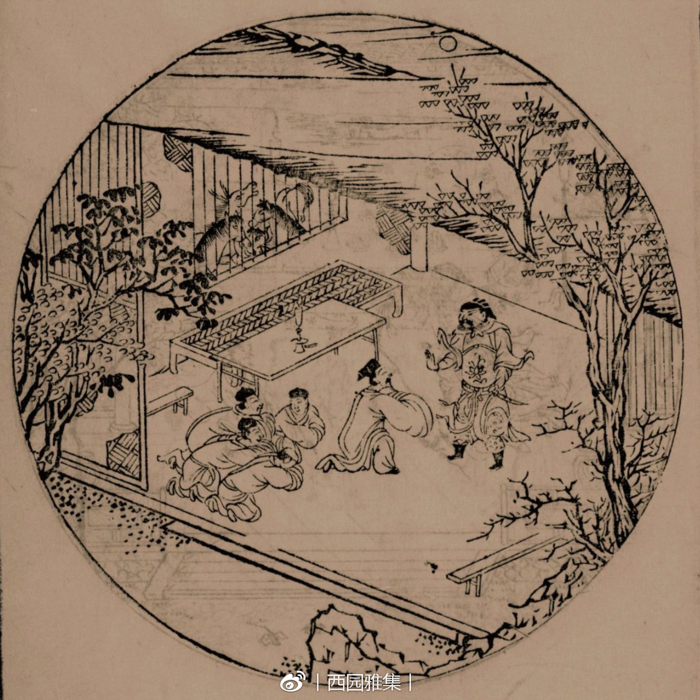 版画中的明代家具(第1辑 明刊本《今古奇观》)