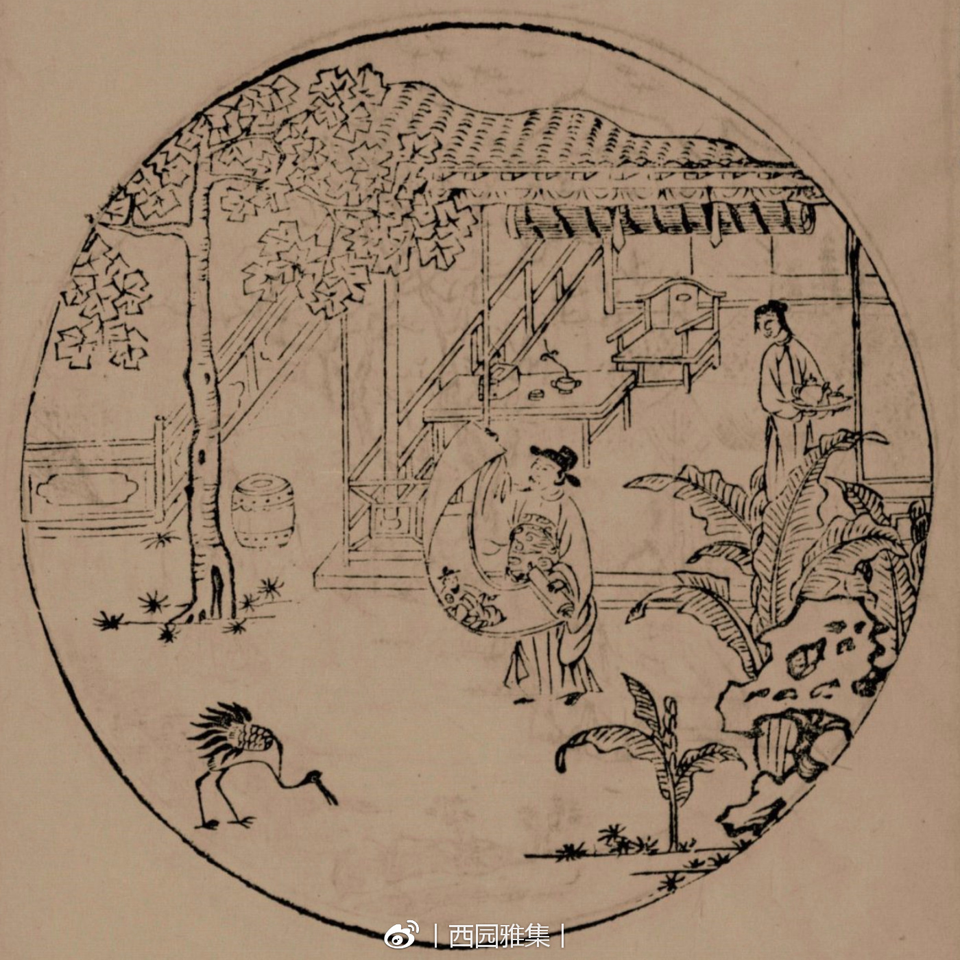 版画中的明代家具(第1辑 明刊本《今古奇观》)