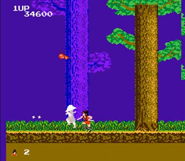 经典fc游戏《影子传说》怪不得通不了关,原来主角才是大魔王