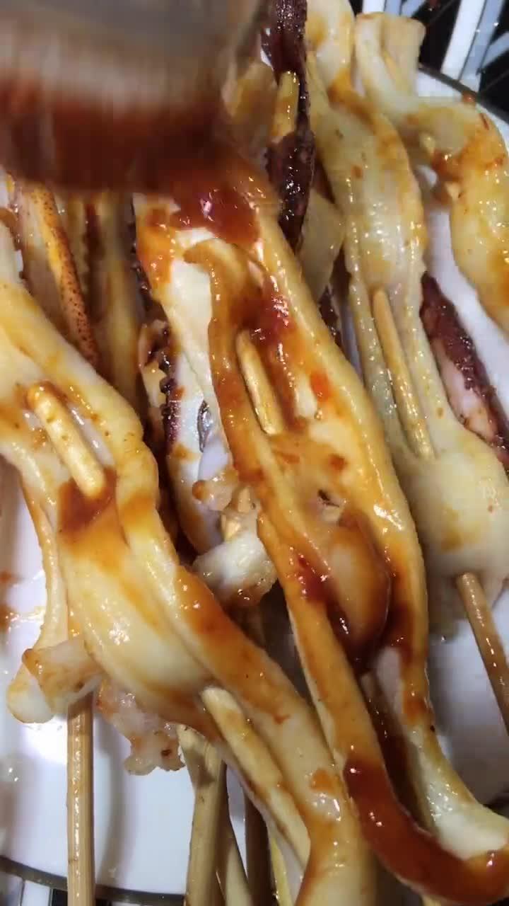 鱿鱼新吃法,麻辣鲜香弹牙好吃,学会再也不用去夜市买