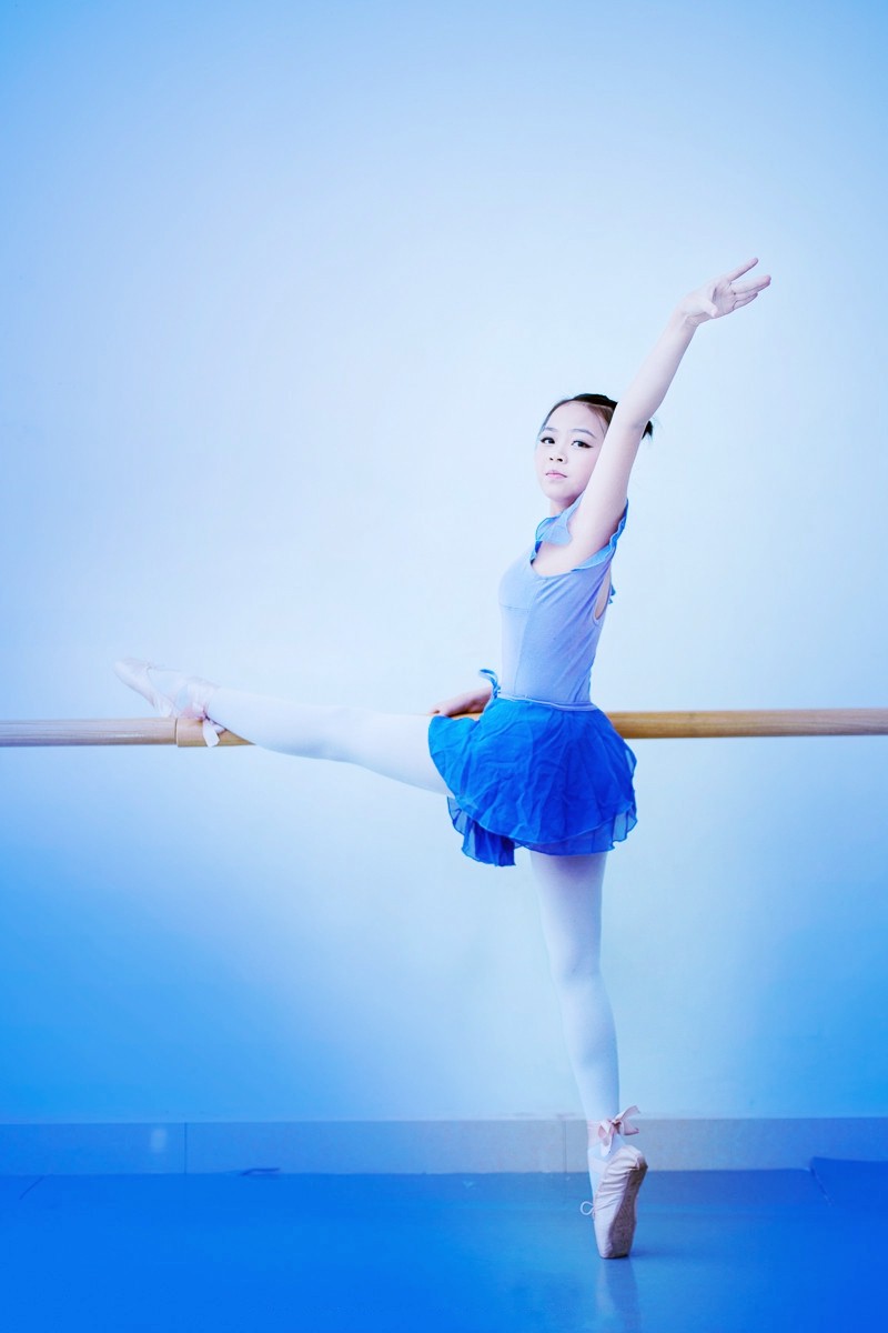 美丽的舞蹈小天使未来的舞者之星