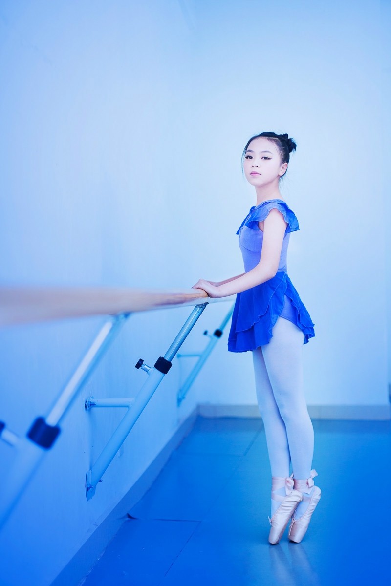 美丽的舞蹈小天使未来的舞者之星