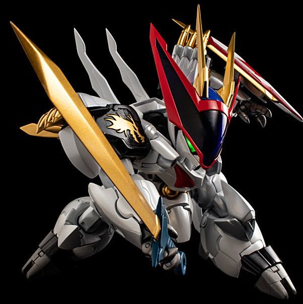 魔神英雄传龙王丸模型上市完全体变形黄金装甲霸气加持