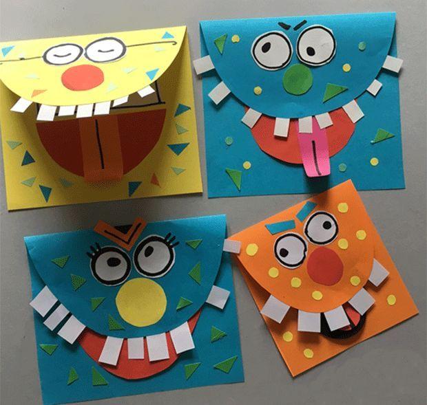 「暑假手工」孩子超喜欢的,萌宠小怪物手工,快跟孩子一起做吧|怪兽