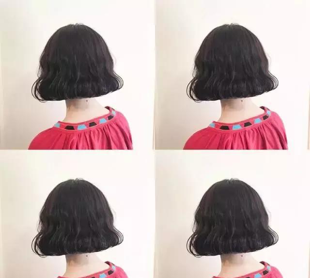 2018流行的齐肩波纹卷短发20款