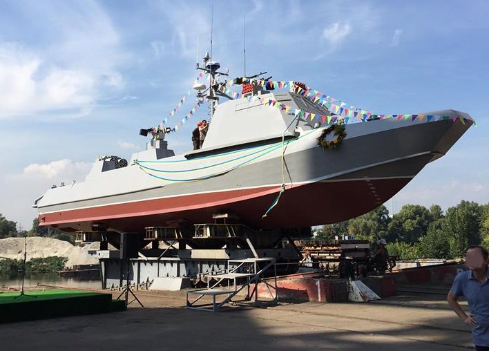 新下水舰艇排水量不足50吨,乌克兰海军将彻底