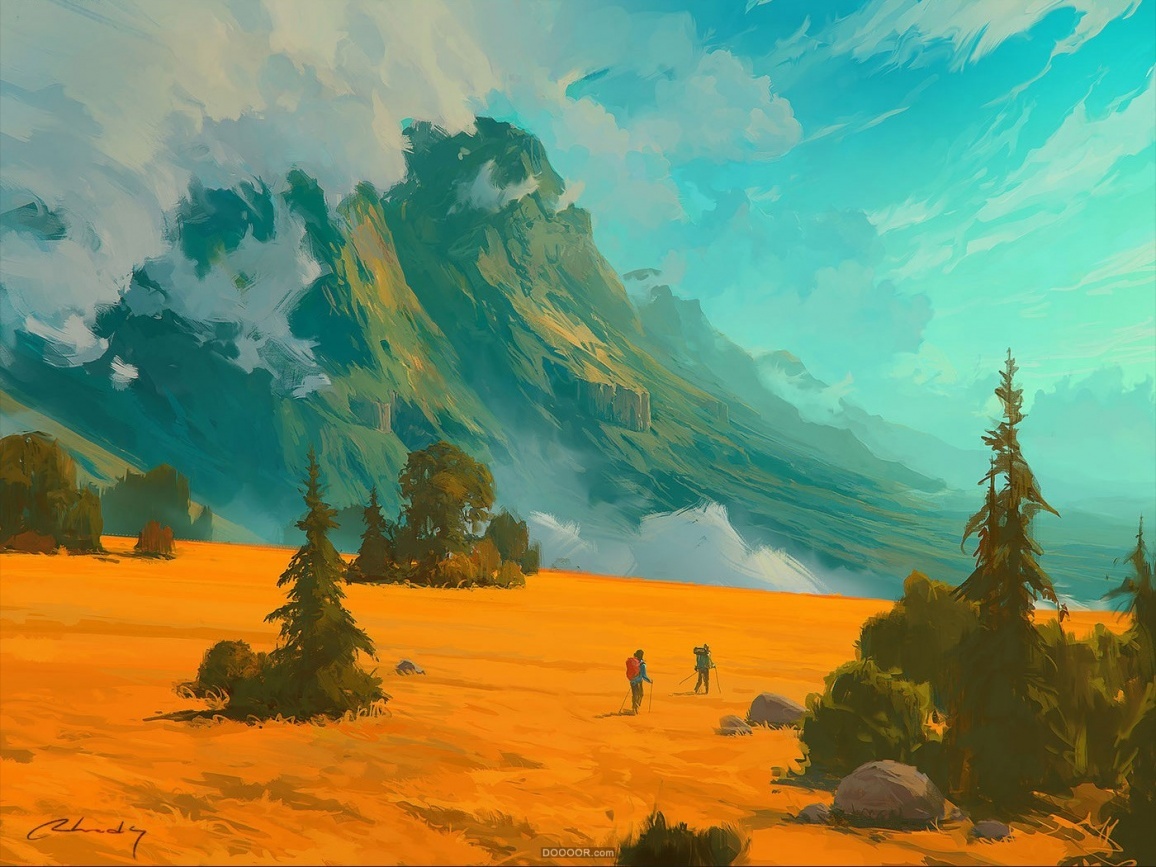 空中海洋俄罗斯artemchebokha空灵想象插画1