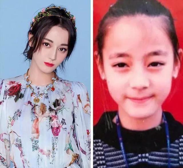 童年照大曝光,赵丽颖乖巧可爱,唐艺昕从小甜到大,陈立农有点黑