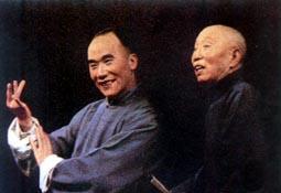 侯宝林老照片，说相声表情丰富生动|侯宝林|相声|表演艺术家_新浪新闻