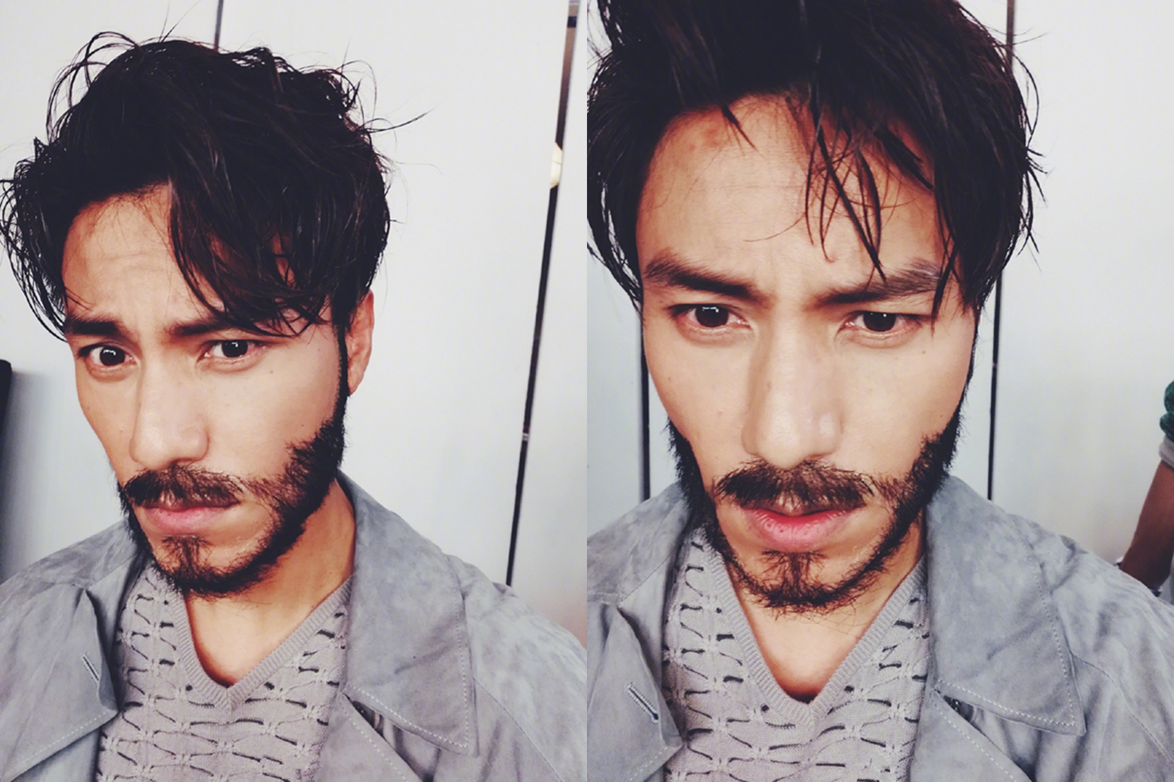 42岁陈坤的发型真是个迷,一般人千万别随意模仿