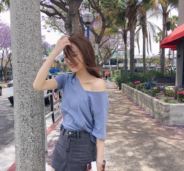 夏日经典6款短袖t恤, 氧气少女咋穿都好看