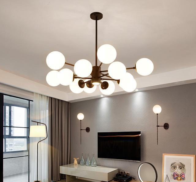 北欧风的个性吊灯,简约时尚又美观.