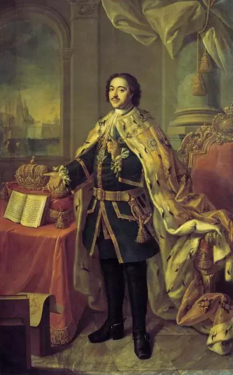 这对夫妻就是俄国沙皇彼得大帝和他的第二位皇后,后来继位为沙皇的叶