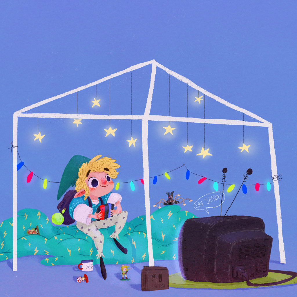 童心灿烂,一组儿童节主题 | by beatrice blue