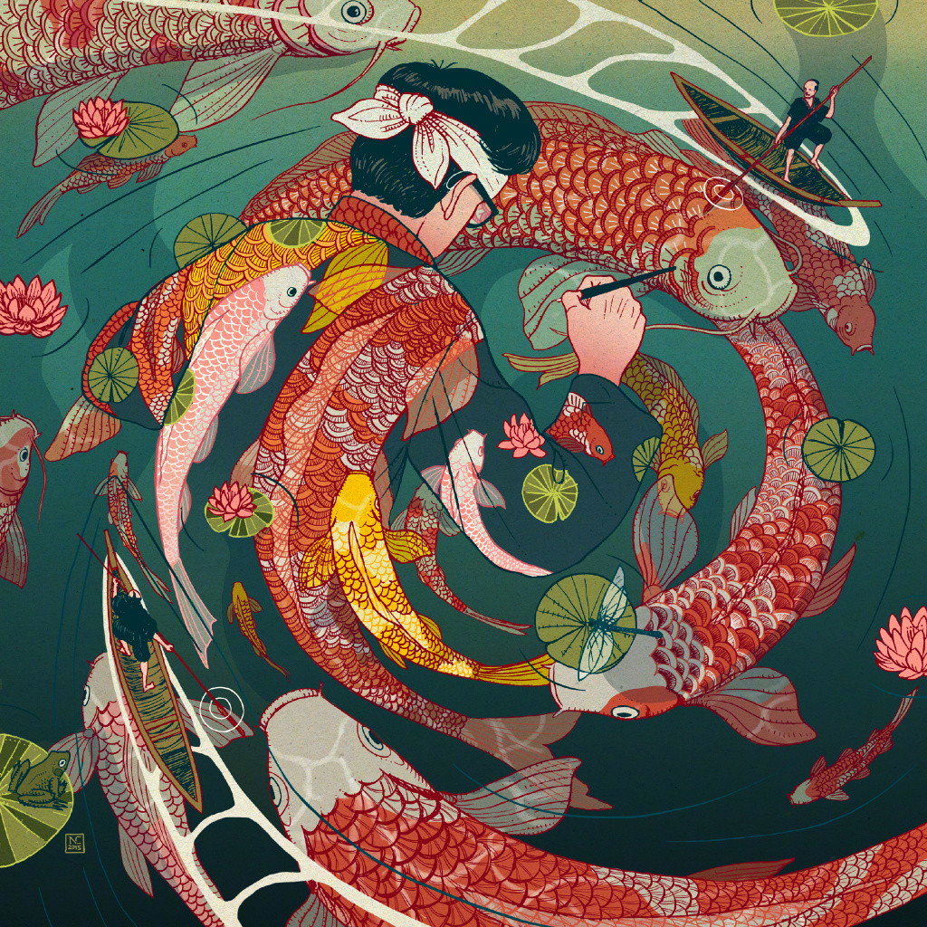 插画作品 | 西班牙插画师 nicolas castell