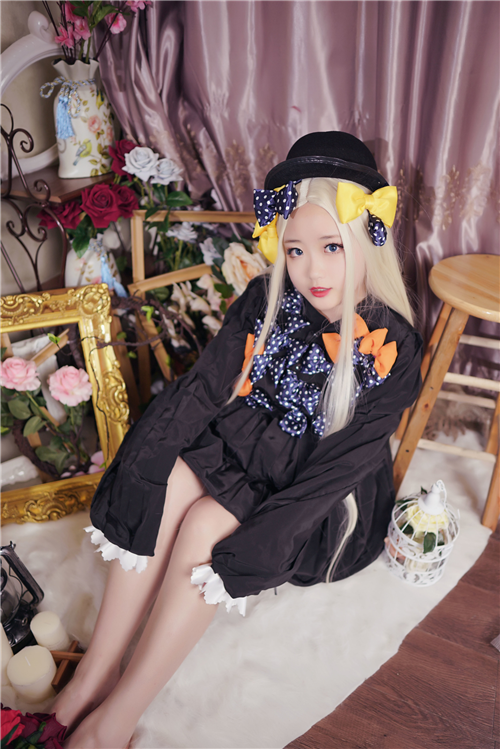 fgo cosplay 阿比盖尔小可爱的萌妹从者
